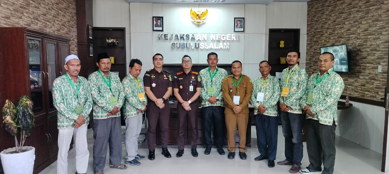 Kejari Subulussalam Perkuat Tata Kelola Desa Melalui Pendampingan dan Edukasi Hukum.