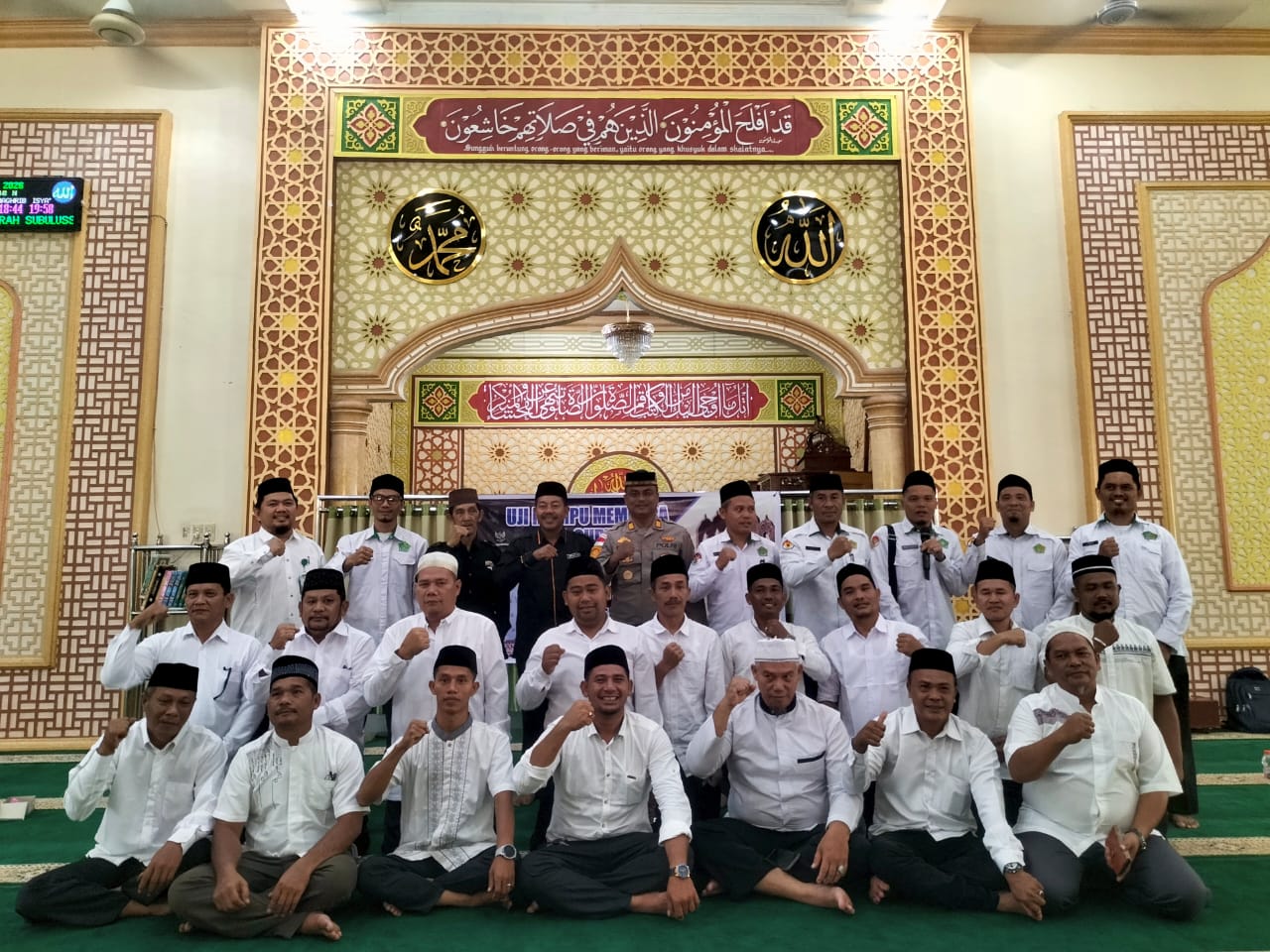 Seleksi Kepala Kampong Dimulai, 16 Bakal Calon Jalani Tes Baca Al-Qur'an di Simpang Kiri