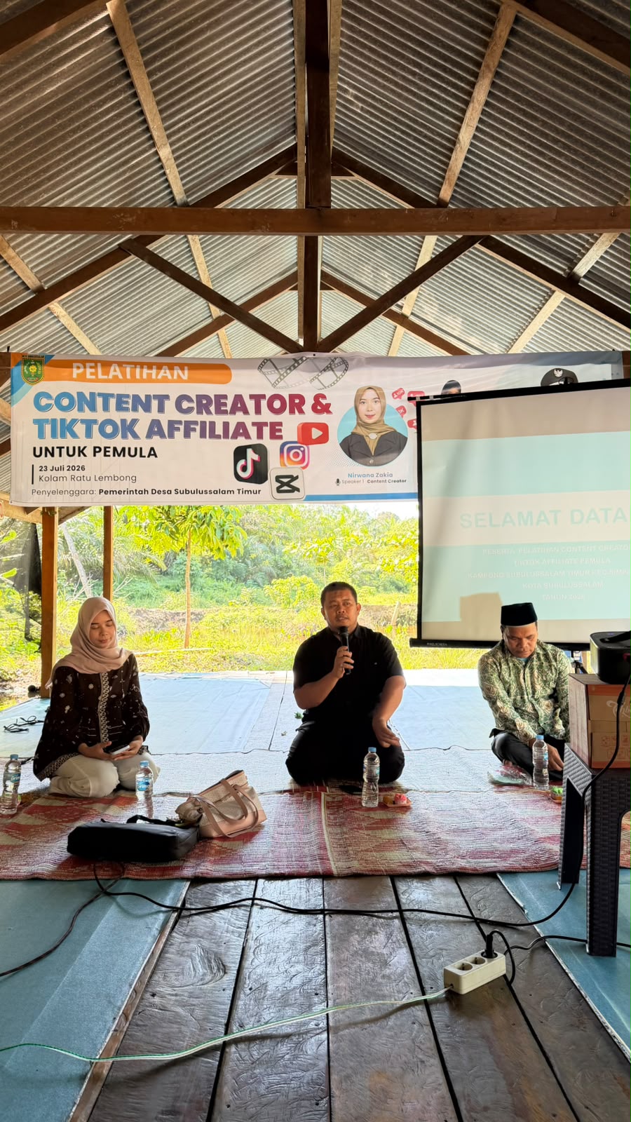 Pemdes Subulussalam Timur Cetak UMKM Kreatif Lewat Pelatihan TikTok Affiliate